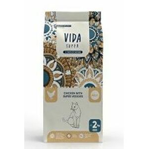 Kraftia VIDA SUPER CAT Adult Chicken & Veggies 2kg