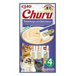 Churu Cat Tuna Recipe with Clam Flavor 4x14g