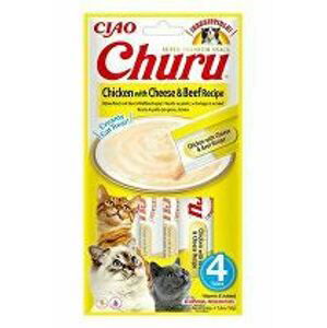 Churu Cat Chicken with Beef & Cheese Recipe 4x14g