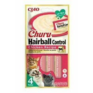 Churu Cat Hairball Chicken Recipe 4x14g