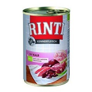 Rinti Dog konzerva telecí 400g