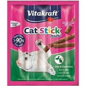 Vitakraft Cat pochoutka Stick mini  Rabb.+Duck. 3x6g