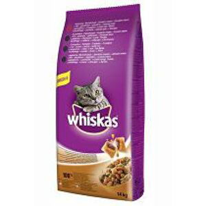 Whiskas Dry s hovězím masem 14kg