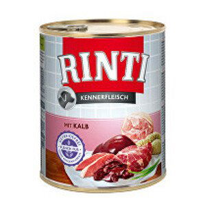 Rinti Dog konzerva telecí 800g