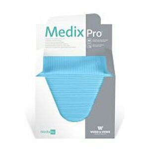 MedixPro Podložka skládaná v boxu 33x48cm, 80ks modrá