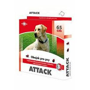 Attack obojek antiparazitární 65cm pes