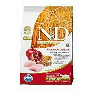 N&D LG CAT Neutered Chicken & Pomegranate 300g