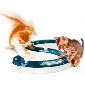 Plaček Hračka kočka Koulodráha s míčkem CATIT plast
