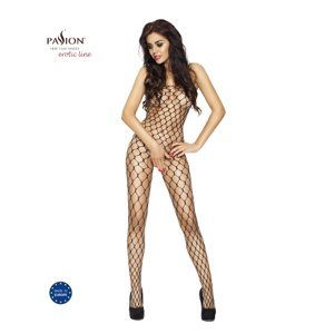 PASSION Erotický Bodystocking BS001 černá