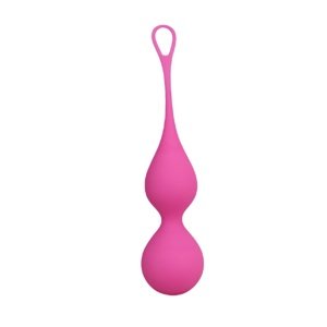 Vaginální činka Seven Creations LAYLA PEONIA pink