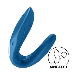 Vibrátor SATISFYER PARTNER WHALE modrý