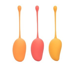 Vaginální činky CalExotic MANGO SQUEEZE RELAX set