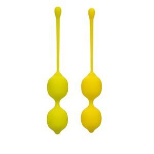 Vaginální činky CalExotic LEMON SQUEEZE RELAX set