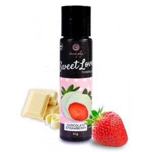 Gel SECRET PLAY Sweet Love STRAWBERRY & WHITE CHOCOLATE 60 ml