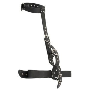 Bondage Vegan Fetish Restraint Set černý