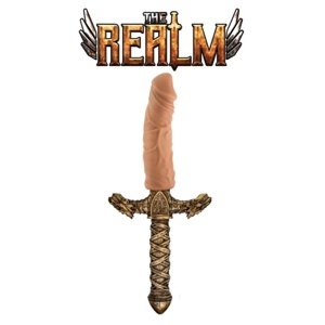 SET Blush THE REALM Dildo REALISTIC 8 + LOCK DRAGO