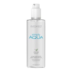 Lubrikační gel WICKED SIMPLY AQUA 120 ml