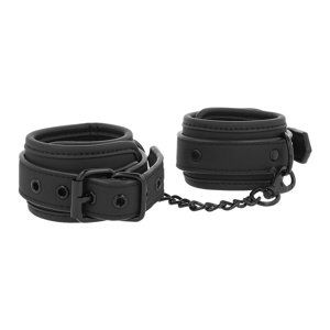 Pouta na nohy FETISH SUBMISSIVE ANKLE CUFFS VEGAN LEATHER