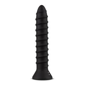 Kolík anální EasyToys Screwed Plug Anal Vibrator large black