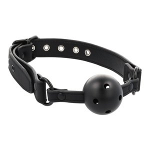 Roubík FETISH SUBMISSIVE Beathable Ball GAG black