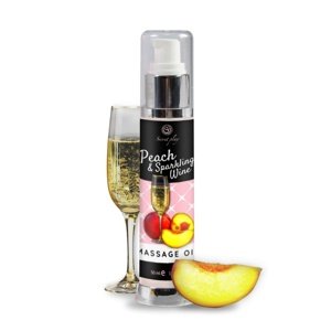 Olej masážní SECRET PLAY PEACH & SPARKLING WINE 50 ml