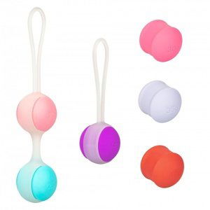 Vaginální činky CalExotics She-Ology Interchangeable Kegel set