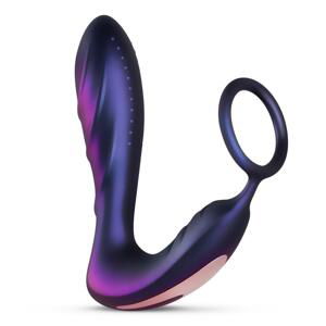 Kolík anální HUEMAN Black Hole Anal Vibrator With Cockring