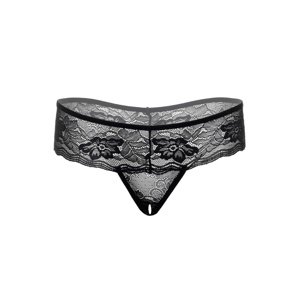 Tanga DARING INTIMATES Jane Crotchless Thong Panty black S-M