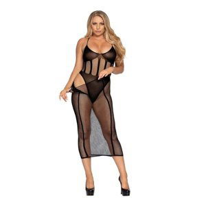 Bodysuit Leg Avenue Bodysuit and Matching Skirt black