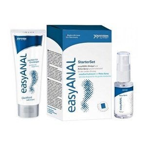 Sada gel a sprej JoyDivision EasyAnal Starterset Gel 80 ml a Spray 30 ml