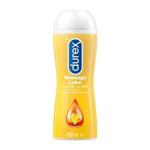 Masážní a lubrikační gel 2v1 Durex Ylang Ylang 200 ml