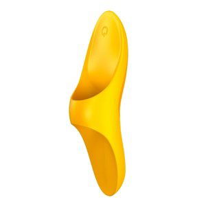Návlek na prst SATISFYER TEASER Finger vibrační žlutý