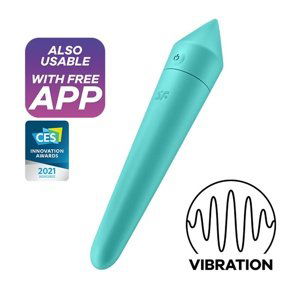 Vibrátor SATISFYER ULTRA POWER BULLET 8 tyrkysový