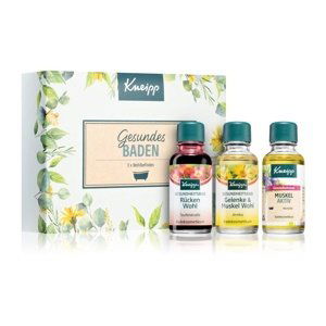 Dárková sada olejů do koupele Kneipp Healthy Bathing 3 x 20 ml