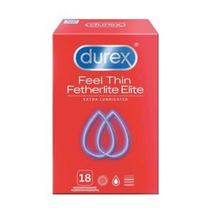 Kondom Durex Feel Thin Extra Lubricated 18 ks