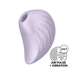 Stimulátor klitorisu SATISFYER PEARL DIVER fialový