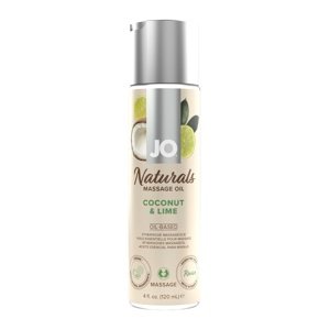 Olej masážní System JO NATURALS COCONUT & LIME 120 ml