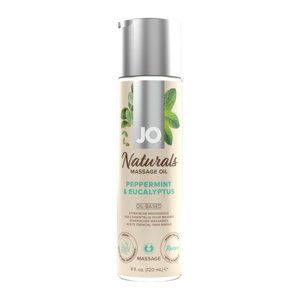 Olej masážní System JO NATURALS PEPPERMINT & EUCALYPTUS 120 ml