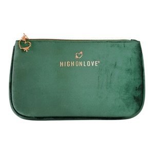 Kosmetická taška High on Love Green Bag Luxe zelená