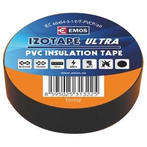 Emos Izolační páska PVC černá 15mm/10m