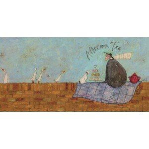 Umělecký tisk Sam Toft - Afternoon Tea, (60 x 30 cm)