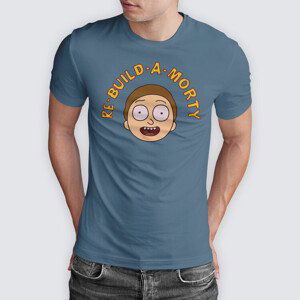 Tričko Rick and Morty - Re-Build a Morty