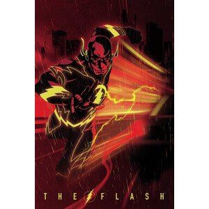 Umělecký tisk Flash - Speed Force, (26.7 x 40 cm)