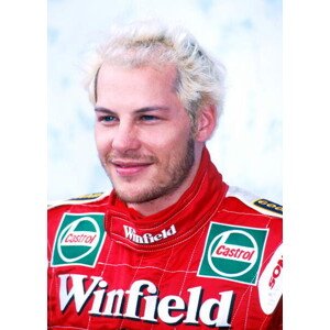 Umělecká fotografie Jacques Villeneuve, 1995, (30 x 40 cm)