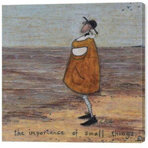 Obraz na plátně Sam Toft - Teh Importance of Small Things, (40 x 40 cm)