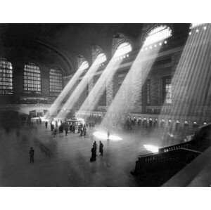 Obrazová reprodukce Grand Central Station Sunbeams, (40 x 30 cm)