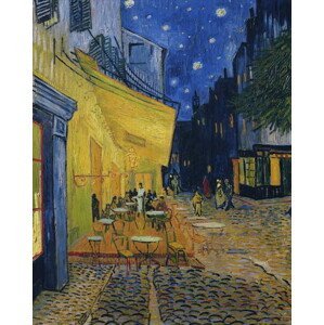 Gogh, Vincent van - Obrazová reprodukce Cafe Terrace, (30 x 40 cm)