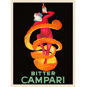 Obrazová reprodukce Bitter Campari (Vintage Bar Ad) - Leonetto Cappiello, (30 x 40 cm)