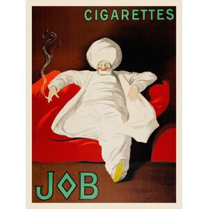 Obrazová reprodukce JOB (Vintage / Retro Cigarette Ad) - Leonetto Cappiello, (30 x 40 cm)