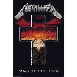 Plakát, Obraz - Metallica - Master of Puppets Album Cover, (61 x 91.5 cm)